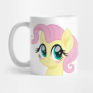 Fluttershy portrait with short mane Mug